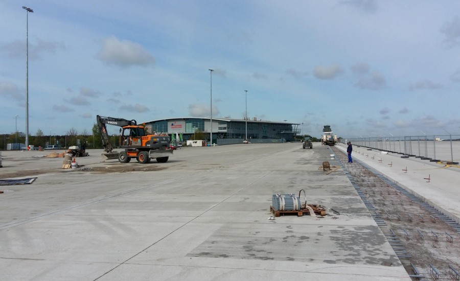 Flughafen Rostock Laage, Projekt von Ulf Stein, Bauingenieur