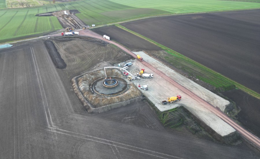 WP Ahlum-Dettum, Bauleitung und Bauüberwachung